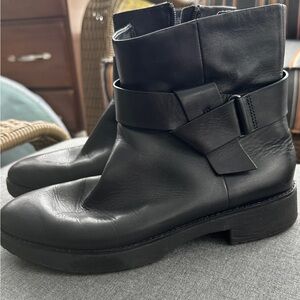 Fitflop Black Leather Boots